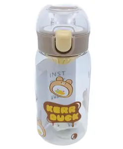 SANJARY Cartoon Design Water Bottle 450 ml for kids color design may vary