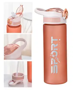 SANJARY Bpa Free Plastic Sportz Leakproof Water Bottle 500 ml color may vary