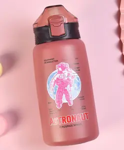 SANJARY Double Wall Stainless Steel Water Bottle 550 ml color design may vary