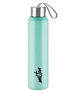 Milton Halo Steel Water Bottle - 625 ml, Aqua Green