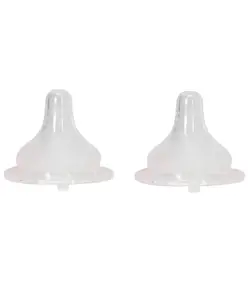 Adore Dr.Feed Niplica Wide Neck Anti-Colic Teat- Pack of 2