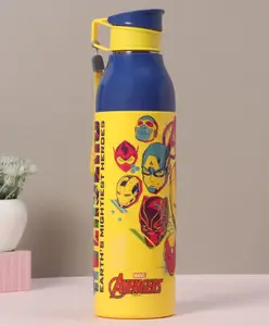 Cello Amazer Puro Steel-X Insulated Stainless Steel Water Bottle Yellow - 550 ml