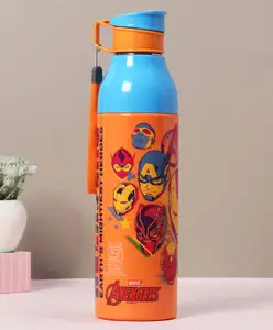 Cello Amazer Puro Steel-X Insulated Stainless Steel Water Bottle Orange - 710 ml