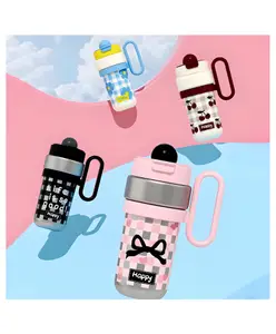 SCHOOLISH Water Bottle Stainless Steel Large Capacity 900ML Car Tumbler Cup Gym Flasks Vacuum Bottle - PACK OF 1 - COLOR MAY VARY