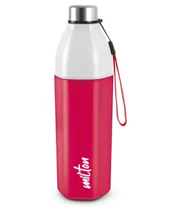 Milton Water Bottle with Kool Hexone 600 PU Insulated with Leak Proof & BPA Free Red - 465 ml