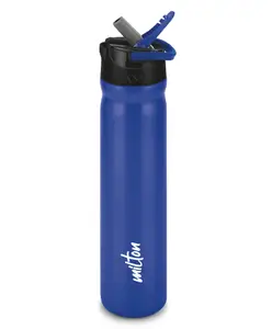 MILTON Max 800 Stainless Steel Water Bottle Royal Blue - 700 ml