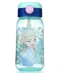 Disney Frozen Active Canteen Snowy Tale Water Bottle Light Blue - 510 ml