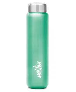 Milton Shine 1000 Stainless Steel Water Bottle with Single Walled Leak Proof Rust Free & Easy to Carry Green - 950 ml