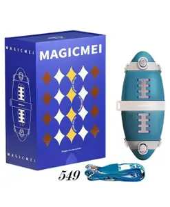 FLAZE Rugby Sports Thermos Bottle, 24oz Double Compartment, Stainless Steel, High-end Gift Suitable 550 ml - PACK OF - 1 - ( COLOR MAY VARY )