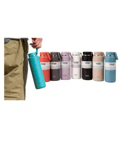 Sanjary Stainless Steel Vacuum Insulated Water Bottle 710ml, Leakproof Thermal Flask for Hot and Cold Drinks, Travel, Office and Outdoor Use color design may vary