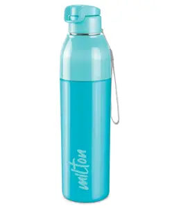 Milton Steel Convey 900 Insulated Inner Steel Water Bottle Cyan - 630 ml