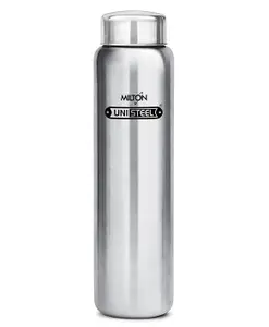 Milton Aqua Stainless Steel Fridge Water Bottle Silver - 930 ML