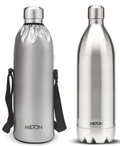Milton Thermosteel Insulated Steel Bottle Silver - 1700 ml