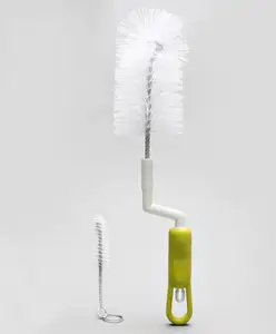 Babyhug Rotating Bottle Cleaning Brush - Yellow