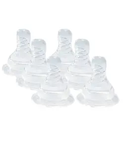 Mee Mee Anti-Colic Easy Flo Silicone Teat - Pack Of 3