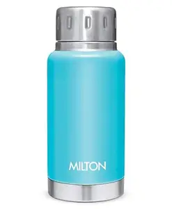 Milton Elfin 160 Thermosteel Hot & Cold Water Bottle Light Blue - 160 ml