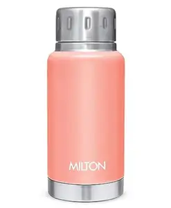 Milton Elfin 160 Thermosteel Hot & Cold Water Bottle Light Peach - 160 ml