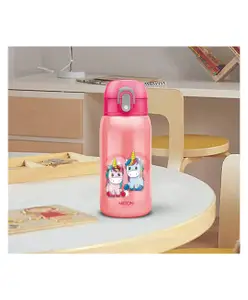 Milton Jolly375 Thermosteel Water Sipper Bottle Pink - 300 ml