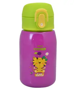 Milton Jolly375 Thermosteel Water Sipper Bottle Purple - 300 ml