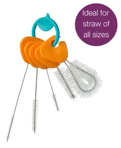 B.Box 5 in 1 Cleaning Brush Set - Orange
