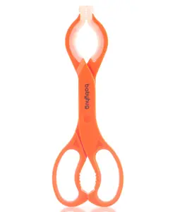 Babyhug Anti-Slip Bottle Tong - Orange