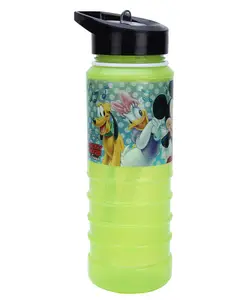 Disney Sipper Bottle Mickey Mouse & Friends Print Green - 700 ml