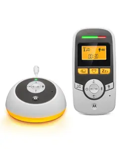 Motorola Digital Audio Monitor With Baby Care Timer - Black And White