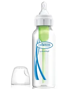 Dr. Brown's Natural Flow Options Polypropylene Narrow Bottle White - 250ml