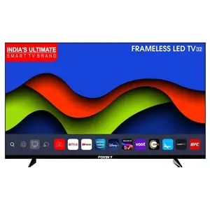Online | Foxsky 80 cm (32 inches) 2K Series Frameless HD Ready Smart LED TV HD Ready LED Smart TV, 2K Series 32FS ELS PRO