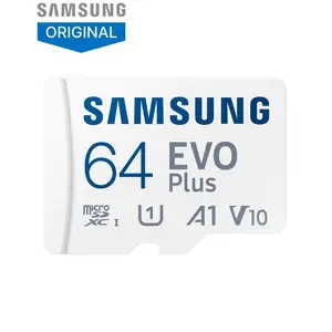 SAMSUNG Evo Plus 64GB MicroSDXC Class 10 80 MB/s Memory Card