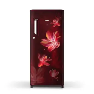 Whirlpool 192L 3 Star Direct-Cool Single Door Refrigerator (205 Icemagic Powercool ROY 3S, Sapphire Flower Rain,2023 Model)