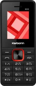 Karbonn KX3 (Black,Red) price in India.