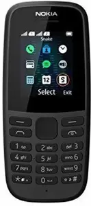 Nokia 105 SS 2021(Black) price in India.