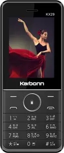 KARBONN KX 29 (Dual Sim, 2.4 Inch Display, 3000 Mah Battery) (Black + Red) price in India.