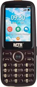 MTR S800 (Dual Sim, 2.4 Inch, 3000 mAh Battery, Maroon) price in India.