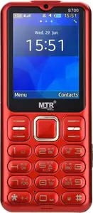MTR S700 (Dual Sim, 3000mAh Battery, Red) price in India.