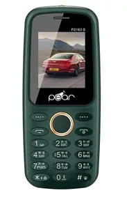 PEAR P2163 (Dual Sim, 1.77 Inch Display 1100 mAh Battery, Green) price in India.