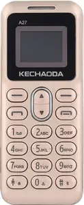 Kechaoda A27 (Dual Sim, 800 mAh Battery, Gold) price in India.