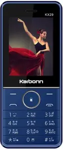 Karbonn Kx 29 (Dual Sim, 2.4 Inch Display, 2700 Mah Battery, Grey Blue) price in India.