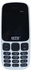 MTR MT 105 (Dual SIm, 1.8 Inch Display, 800 Mah Battery, White) price in India.
