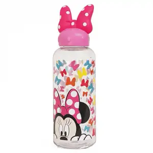 Disney Minnie Stor 3D Figurine Water Bottle, 560ml, Multicolour