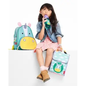 Skip Hop Zoo Straw Bottle Unicorn 18M+, Multicolour