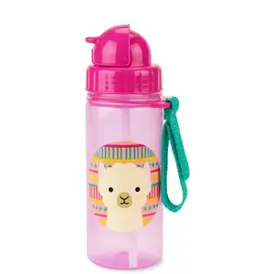 Skip Hop Zoo Straw Bottle Llama 18M+, Multicolour
