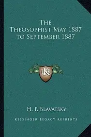 The Theosophist May 1887 to September 1887 price in India.