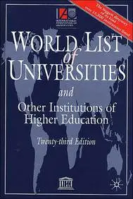 World List Of Universities And Other Institutions Of Higher Education price in India.