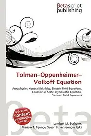 Tolman-Oppenheimer-Volkoff Equation price in India.