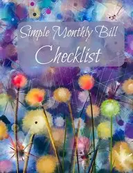 Simple Monthly Bill Checklist (Extra Large Budget Planner with Note Pages ) (Volume 3) price in India.