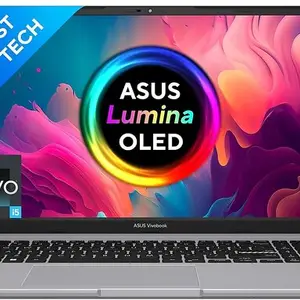 ASUS Vivobook S 15 2022, Intel Core EVO i5-12500H 12th Gen, 15.6-inch (39.62 cms) FHD, Thin & Light (8GB/512GB SSD/Win11/Office 2021/Backlit/FingerPrint/70WHr/Black/1.80 kg), K3502ZA-KJ522WS