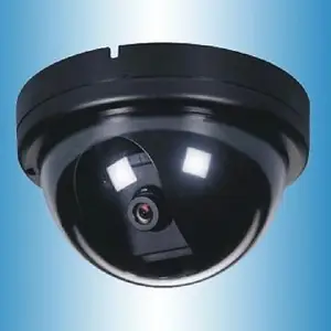 Dummy CCTV Dome Camera with Blinking Red LED Light for Home Or Office Security Camera (2)