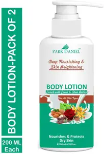 Park Daniel Body Lotion Enrich- Combo 2 bottles of 200 ml(400 ml) price in India.